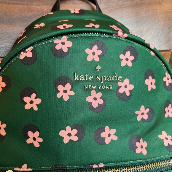 New Kate Spade Green Multi Floral Medium Backpack Kate Spade Green Multi Floral Medium Backpack - ilac.rochib.com main image 4